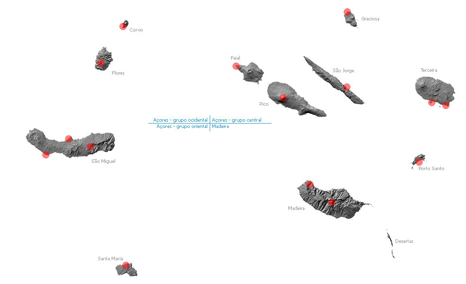 mapa ilhas